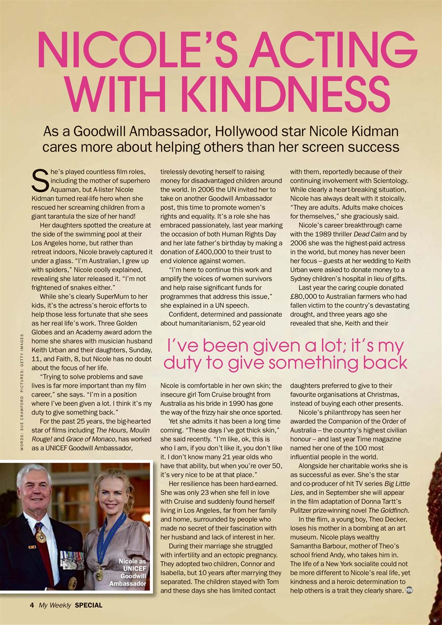 My Weekly Special Preview Pages