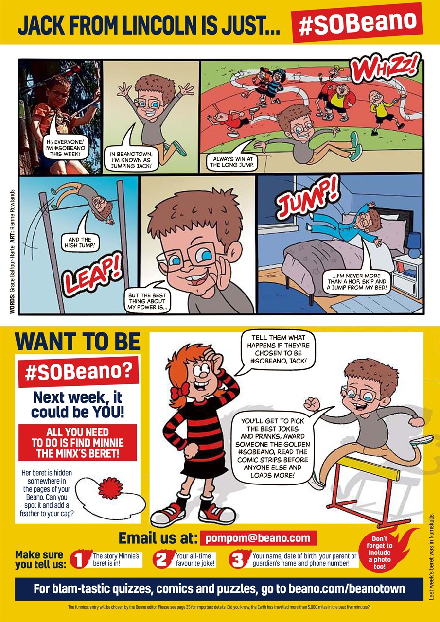 Beano Preview Pages