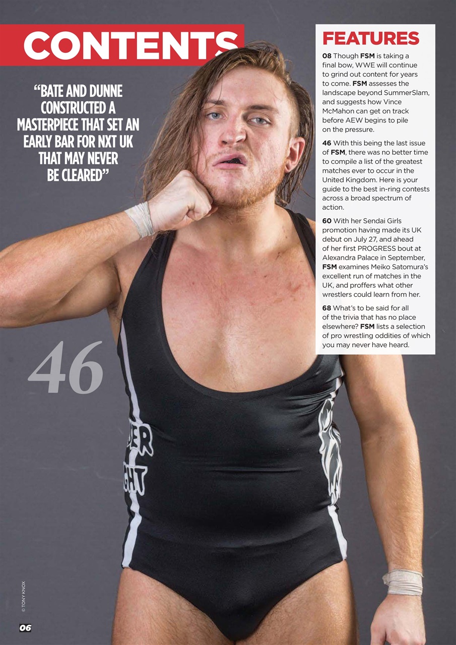 Wrestletalk Magazine Preview Pages