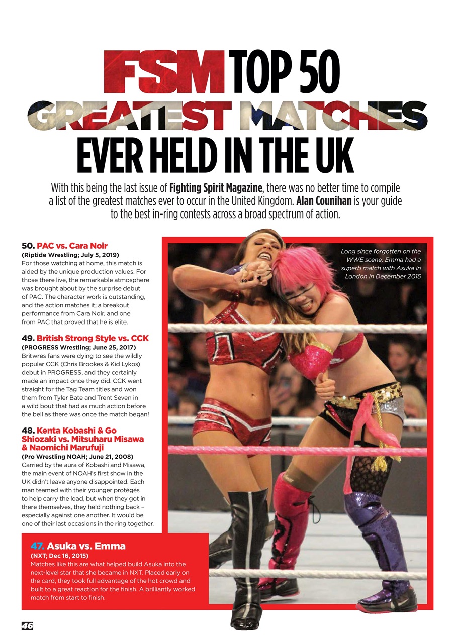 Wrestletalk Magazine Preview Pages