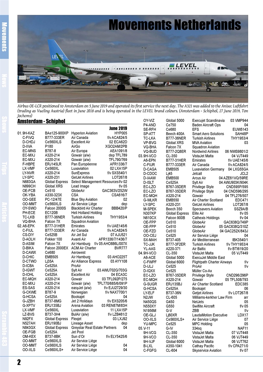 Scramble Magazine Preview Pages