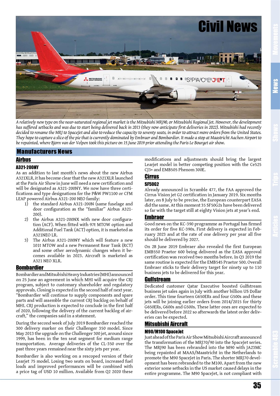 Scramble Magazine Preview Pages