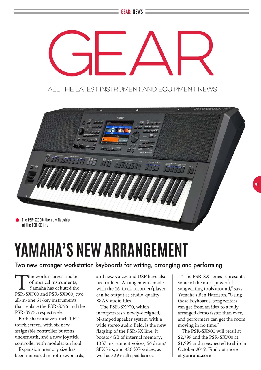 Songwriting Magazine Preview Pages
