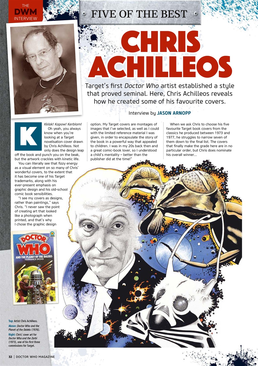 Doctor Who Magazine Preview Pages