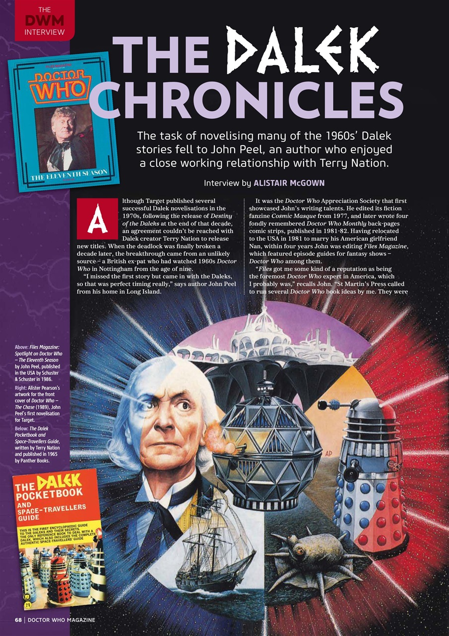 Doctor Who Magazine Preview Pages