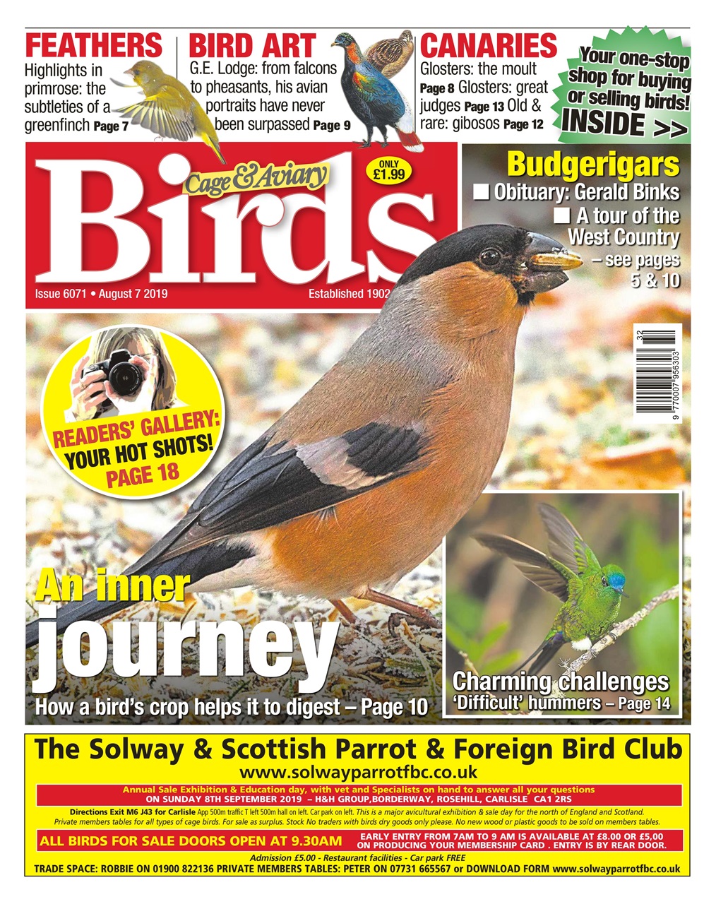 Cage & Aviary Birds Preview Pages