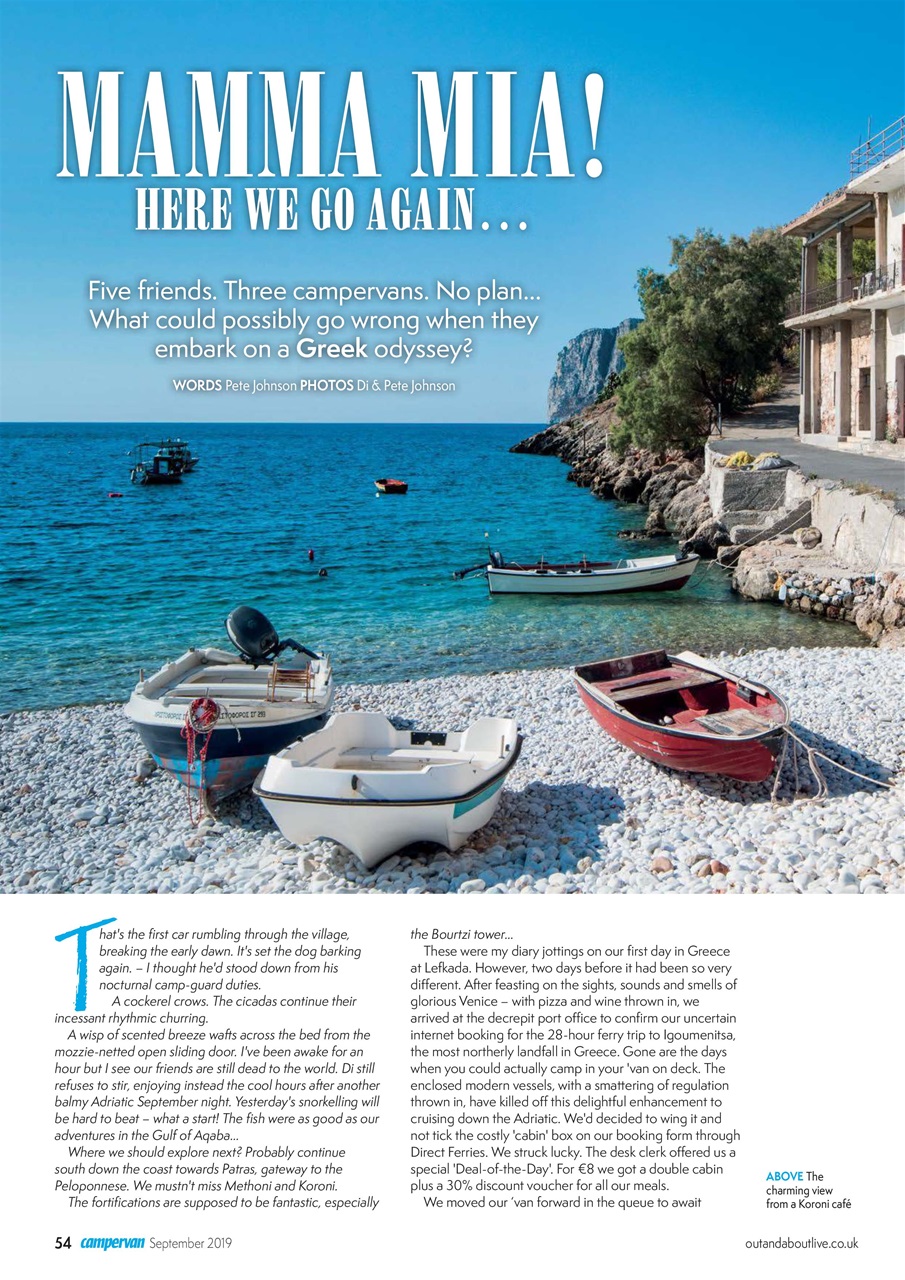 Campervan Preview Pages