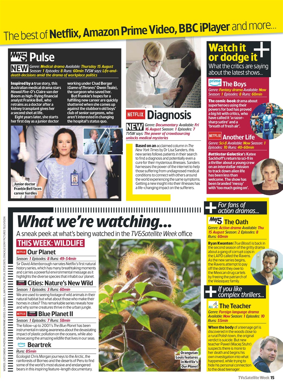 TV & Satellite Week Preview Pages