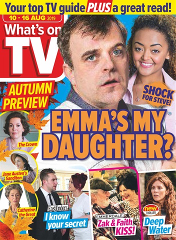 What's on TV issue 10th August 2019