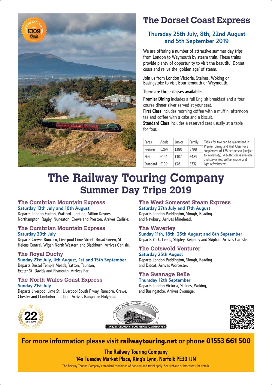 Heritage Railway Preview Pages