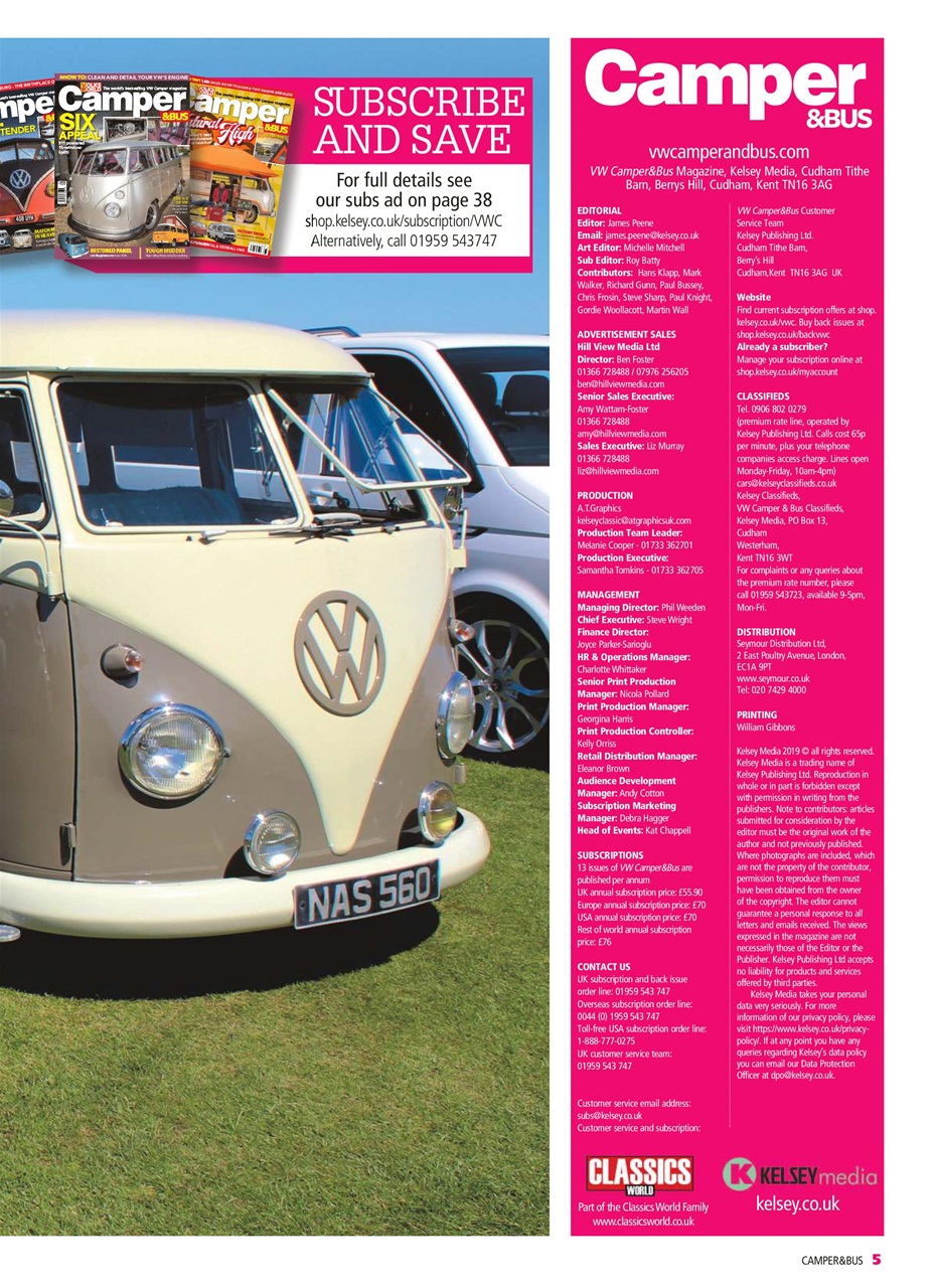 VW Camper Preview Pages
