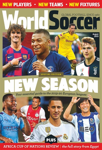 World Soccer issue August 2019