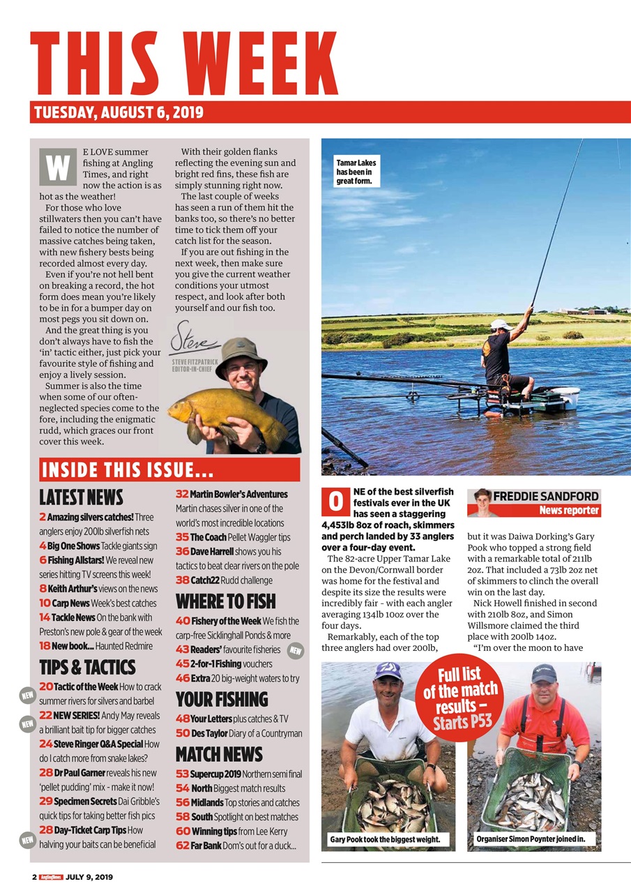 Angling Times Preview Pages