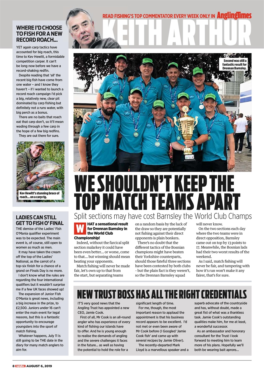 Angling Times Preview Pages