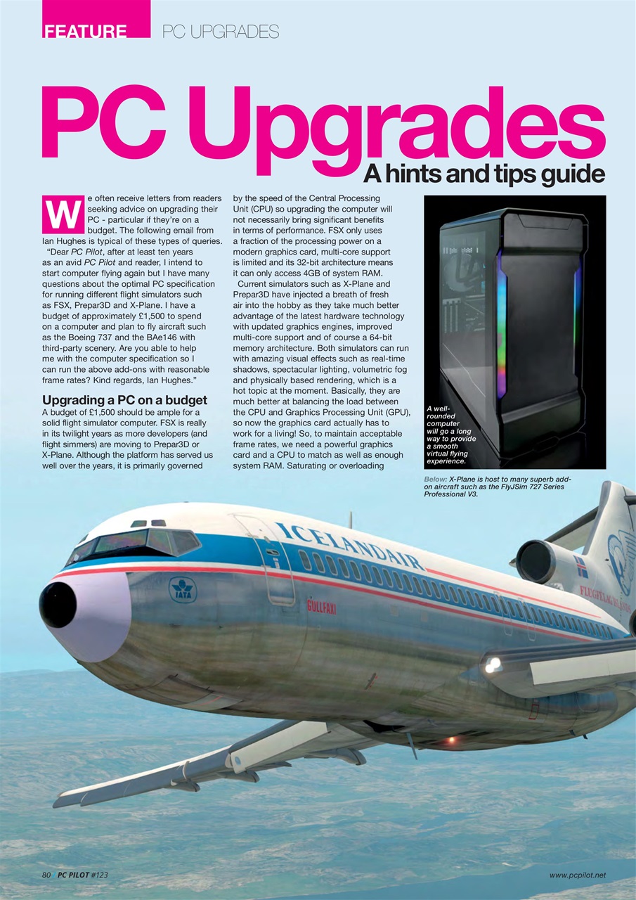 PC Pilot Preview Pages