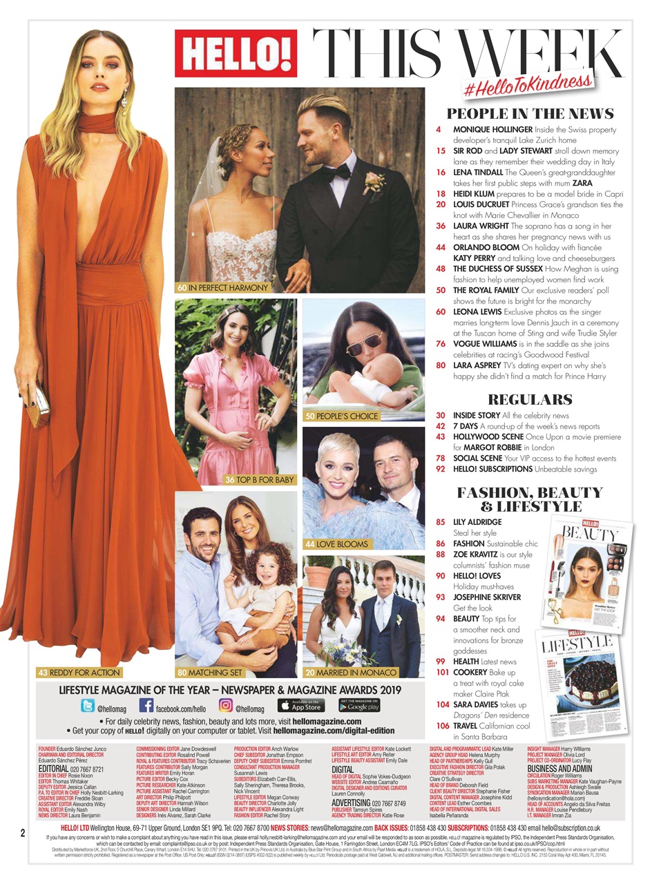 Hello! Magazine Preview Pages