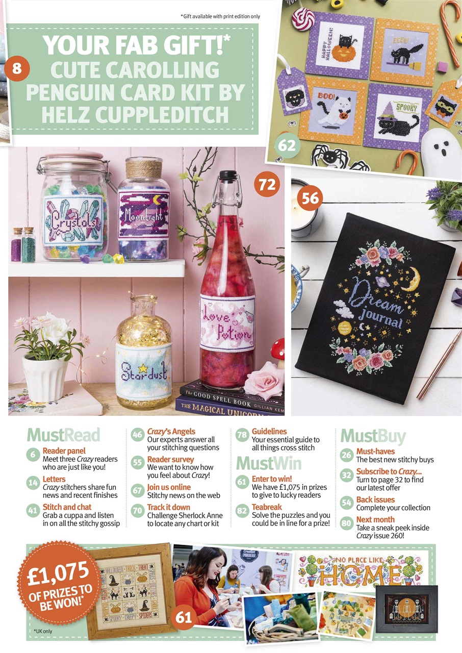 Cross Stitch Crazy Preview Pages