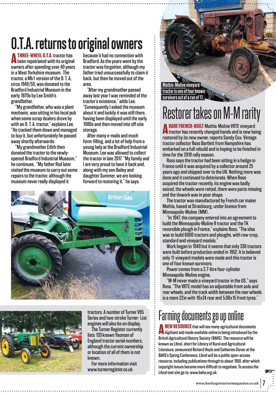 Classic Tractor Preview Pages