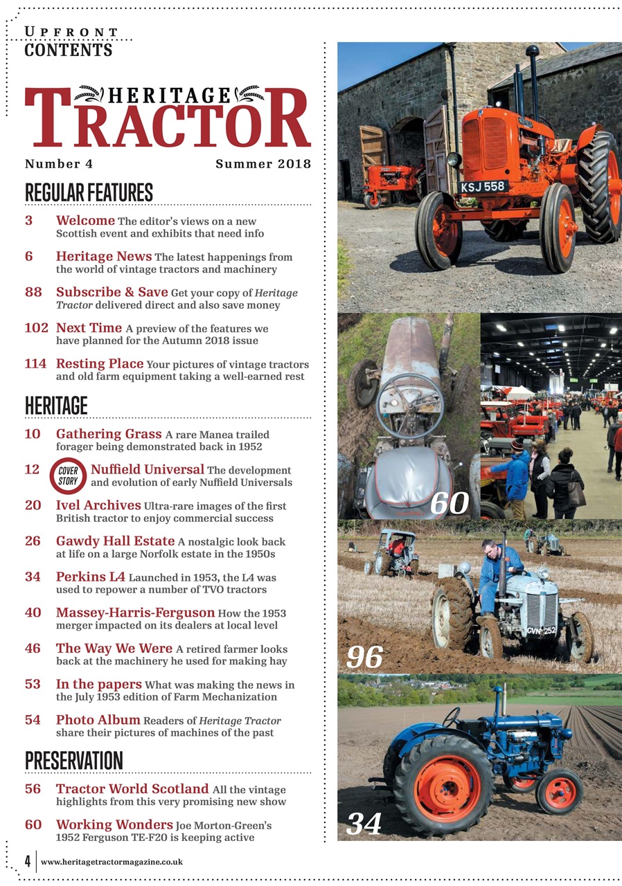 Classic Tractor Preview Pages