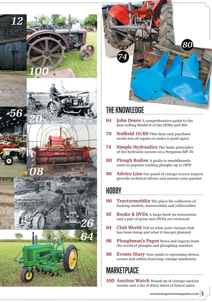Classic Tractor Preview Pages