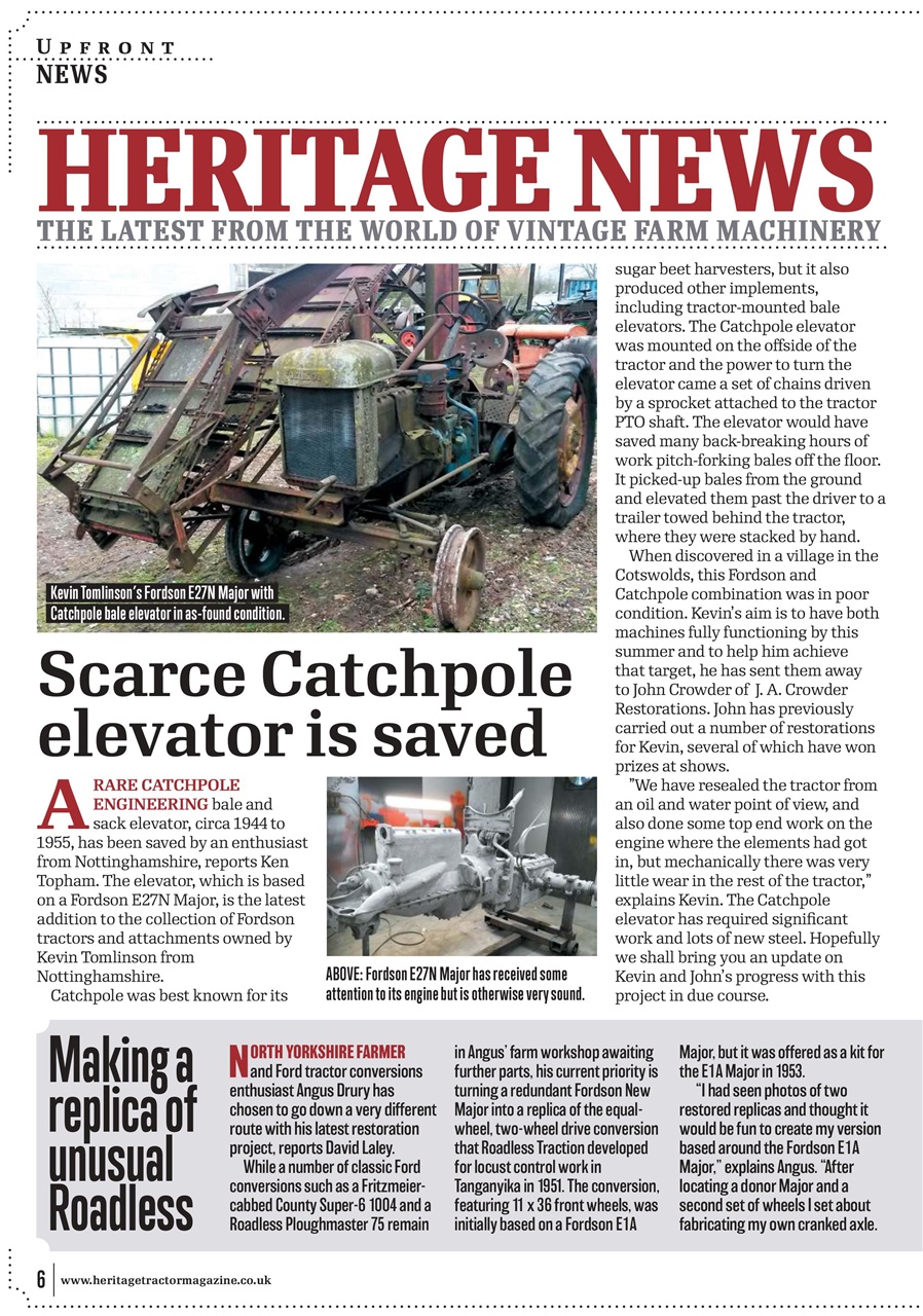 Classic Tractor Preview Pages