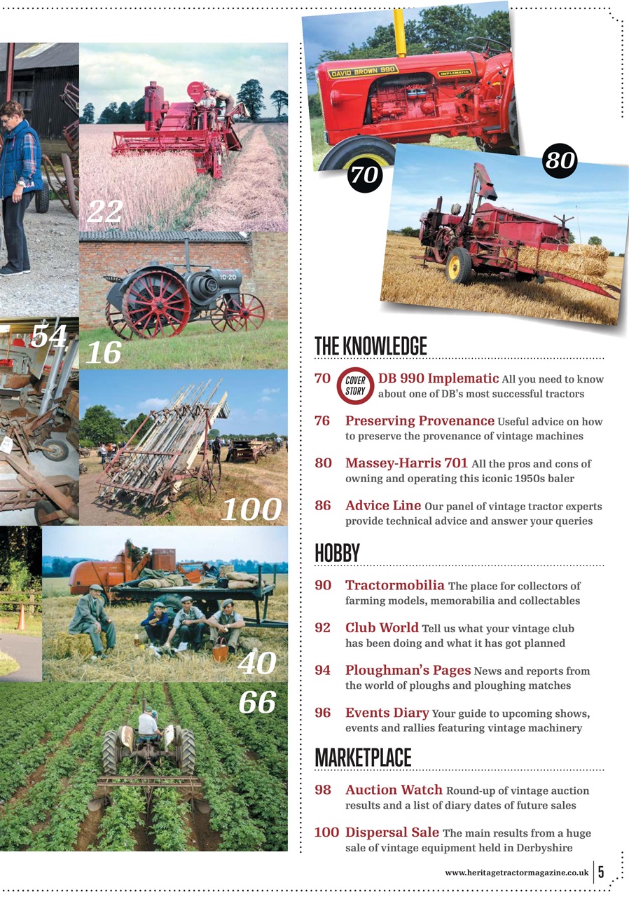 Classic Tractor Preview Pages