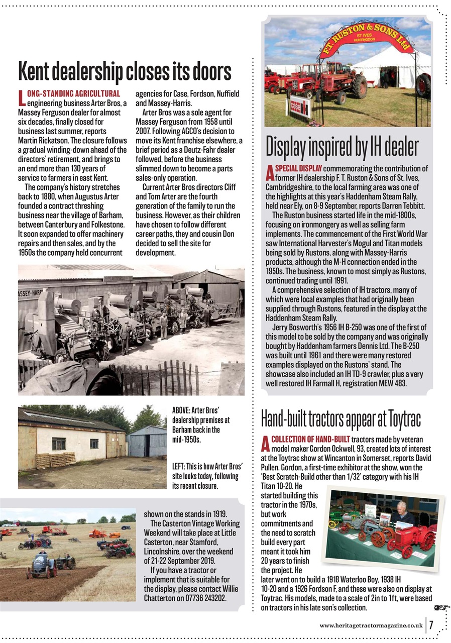 Classic Tractor Preview Pages