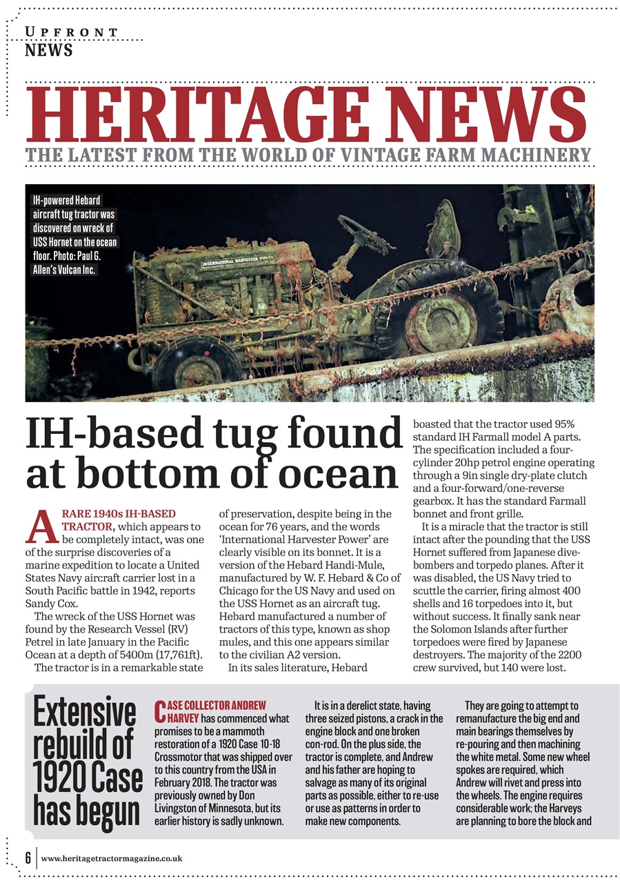 Classic Tractor Preview Pages