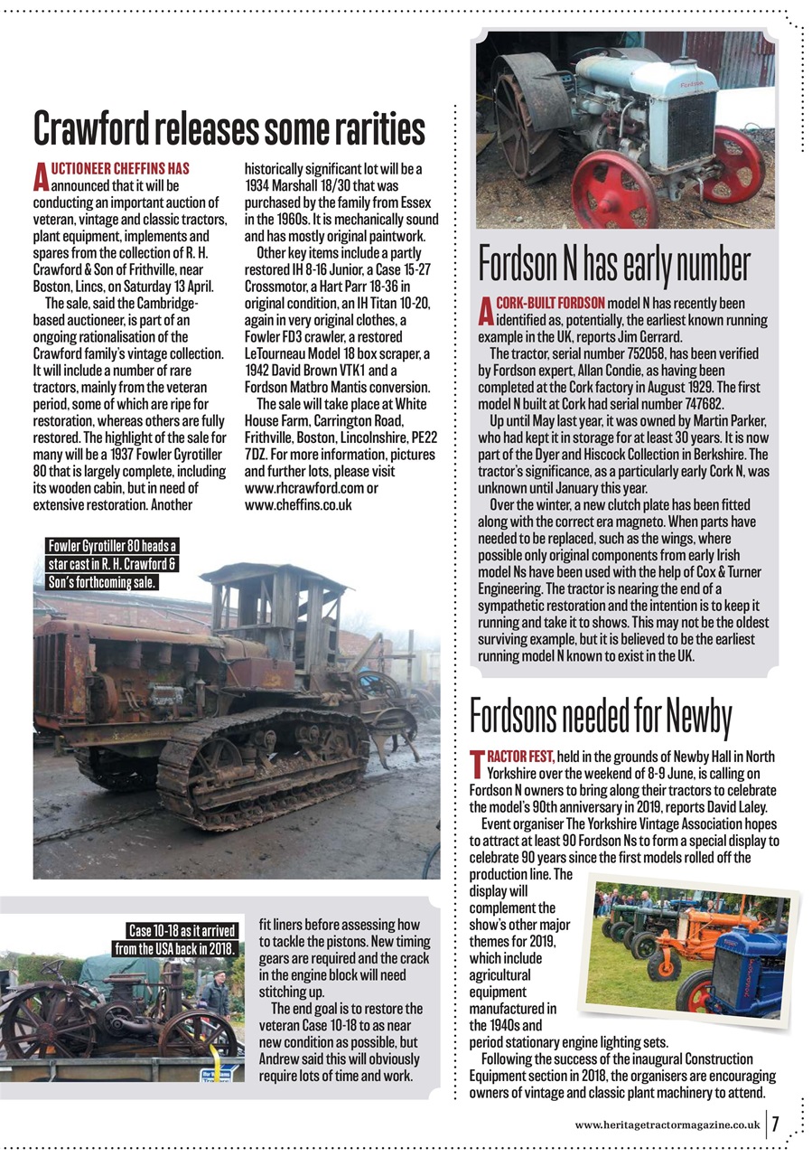 Classic Tractor Preview Pages