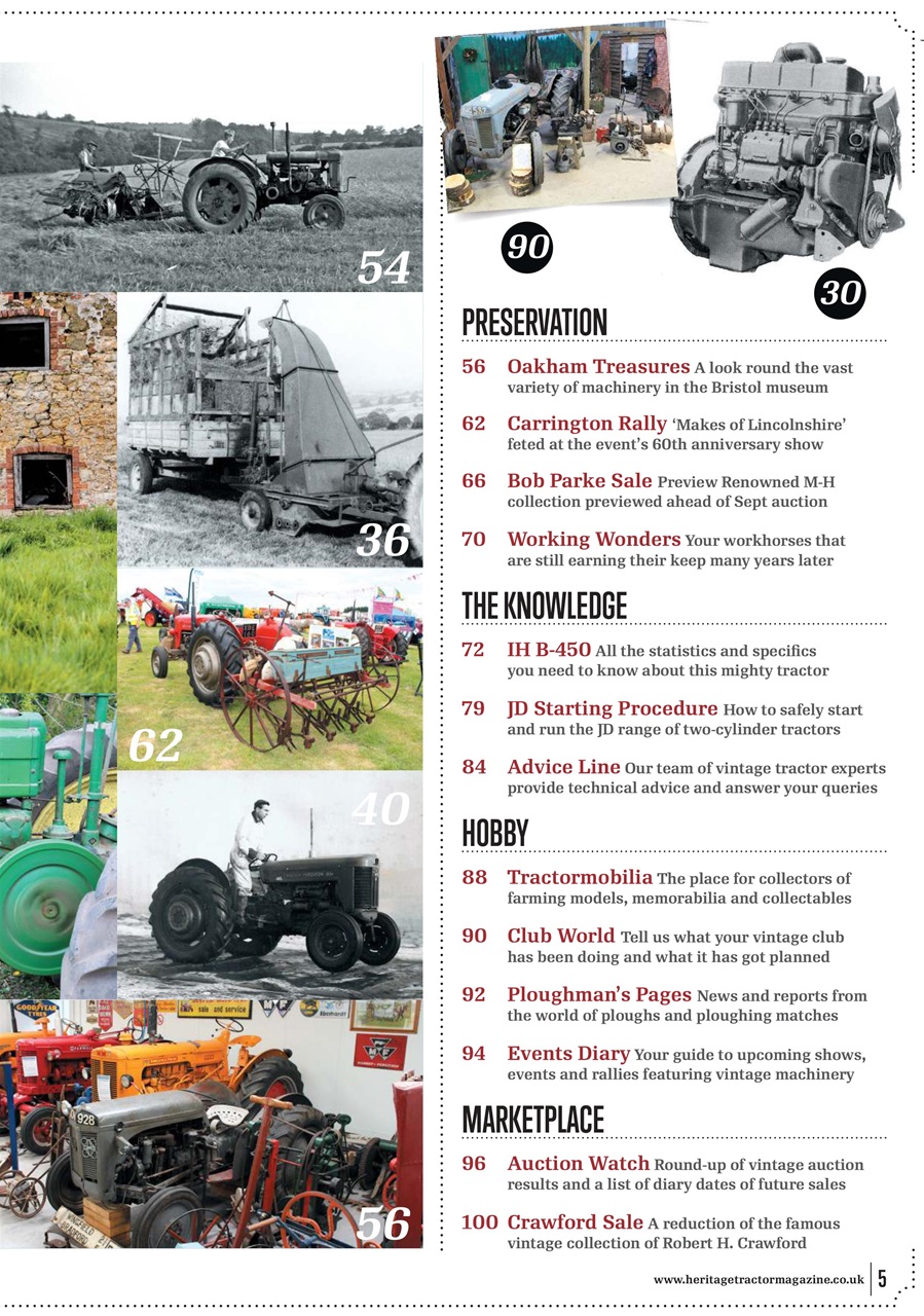 Classic Tractor Preview Pages