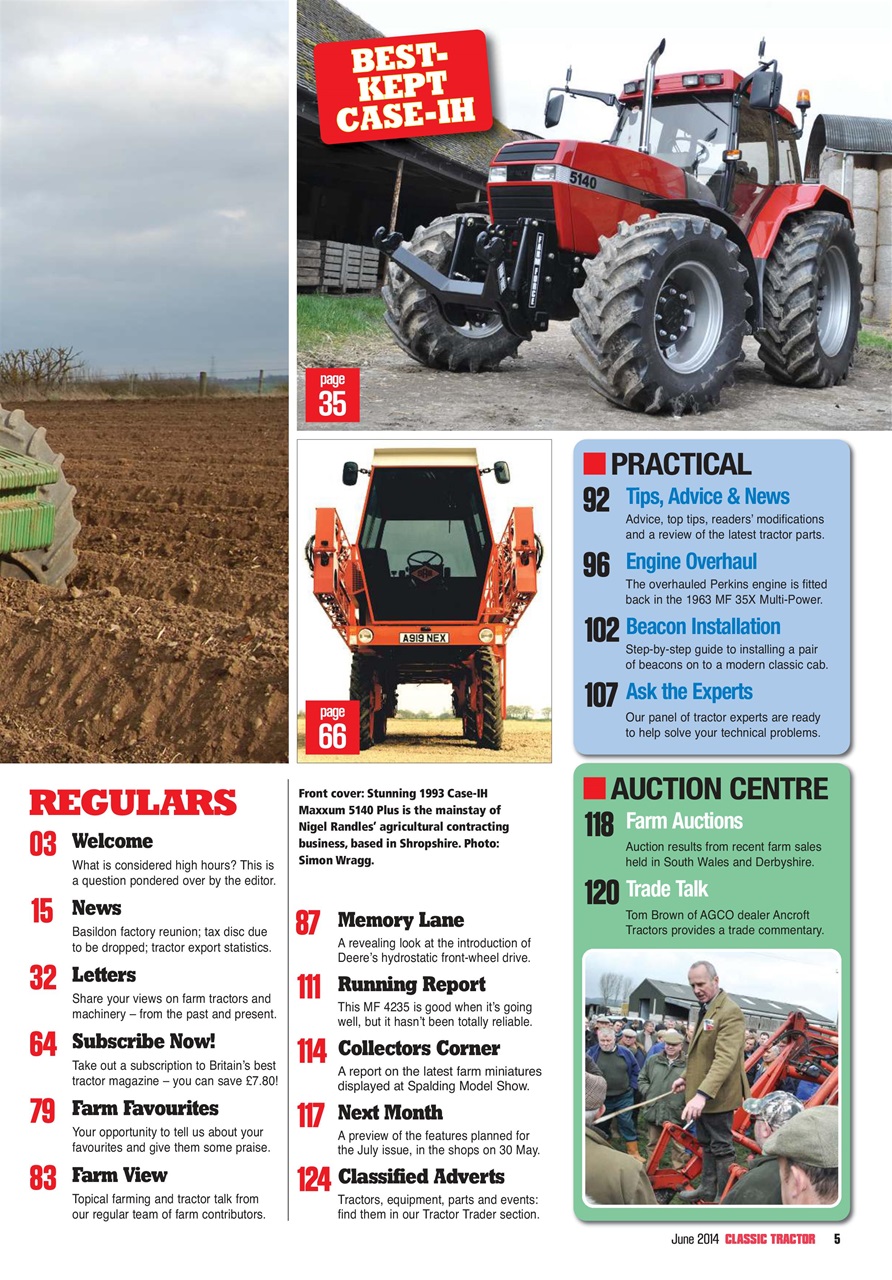 Classic Tractor Preview Pages