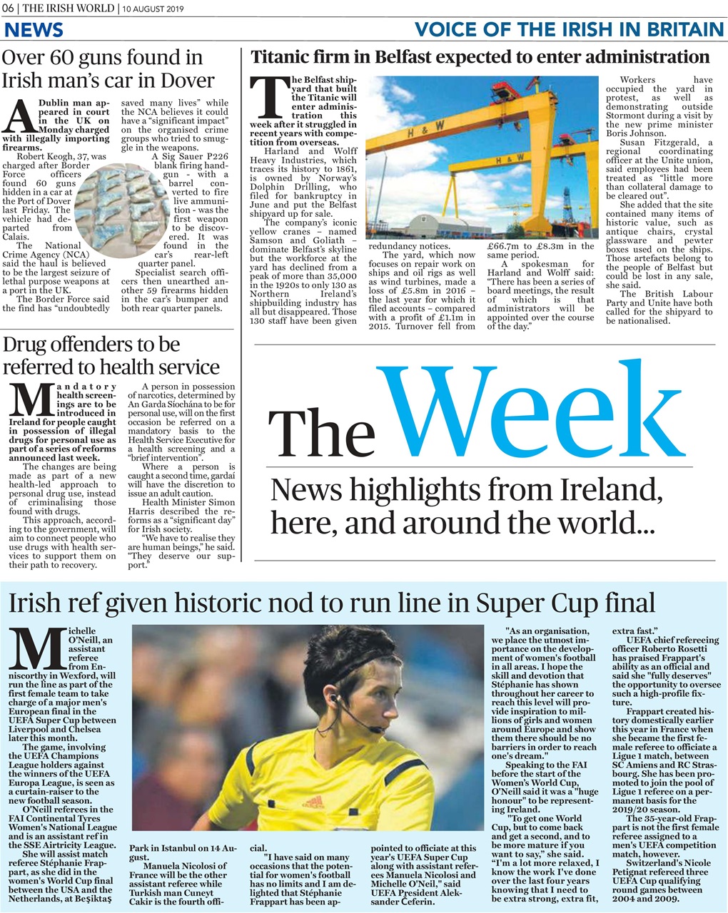 Irish World Preview Pages