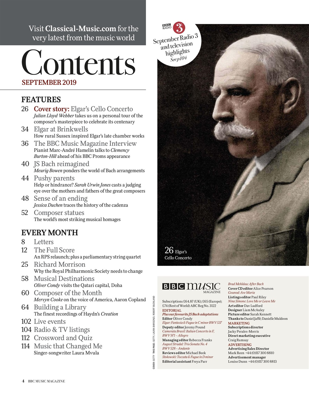BBC Music Magazine Preview Pages