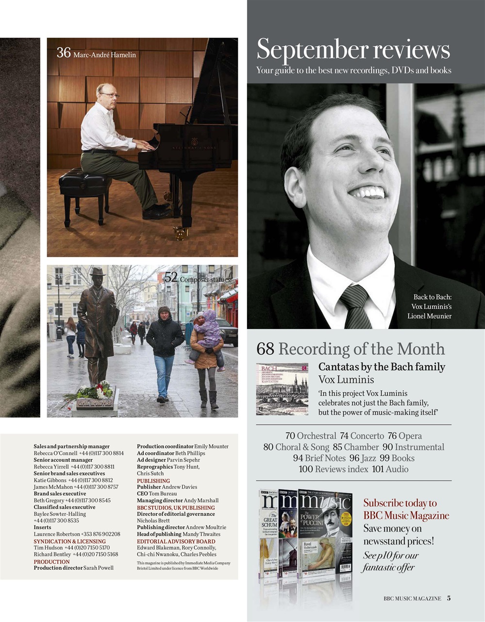 BBC Music Magazine Preview Pages