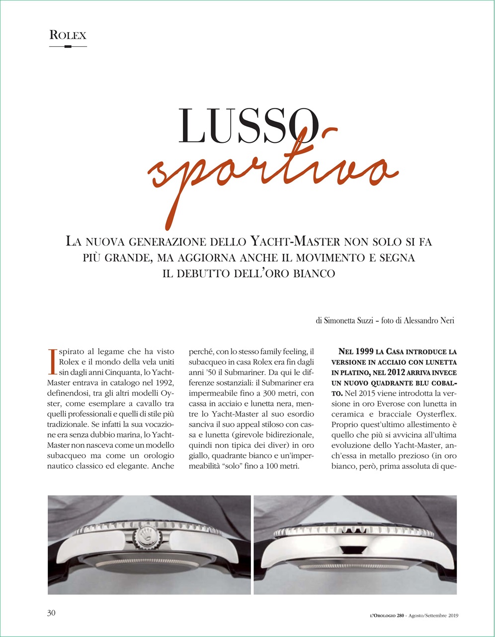L'Orologio Preview Pages