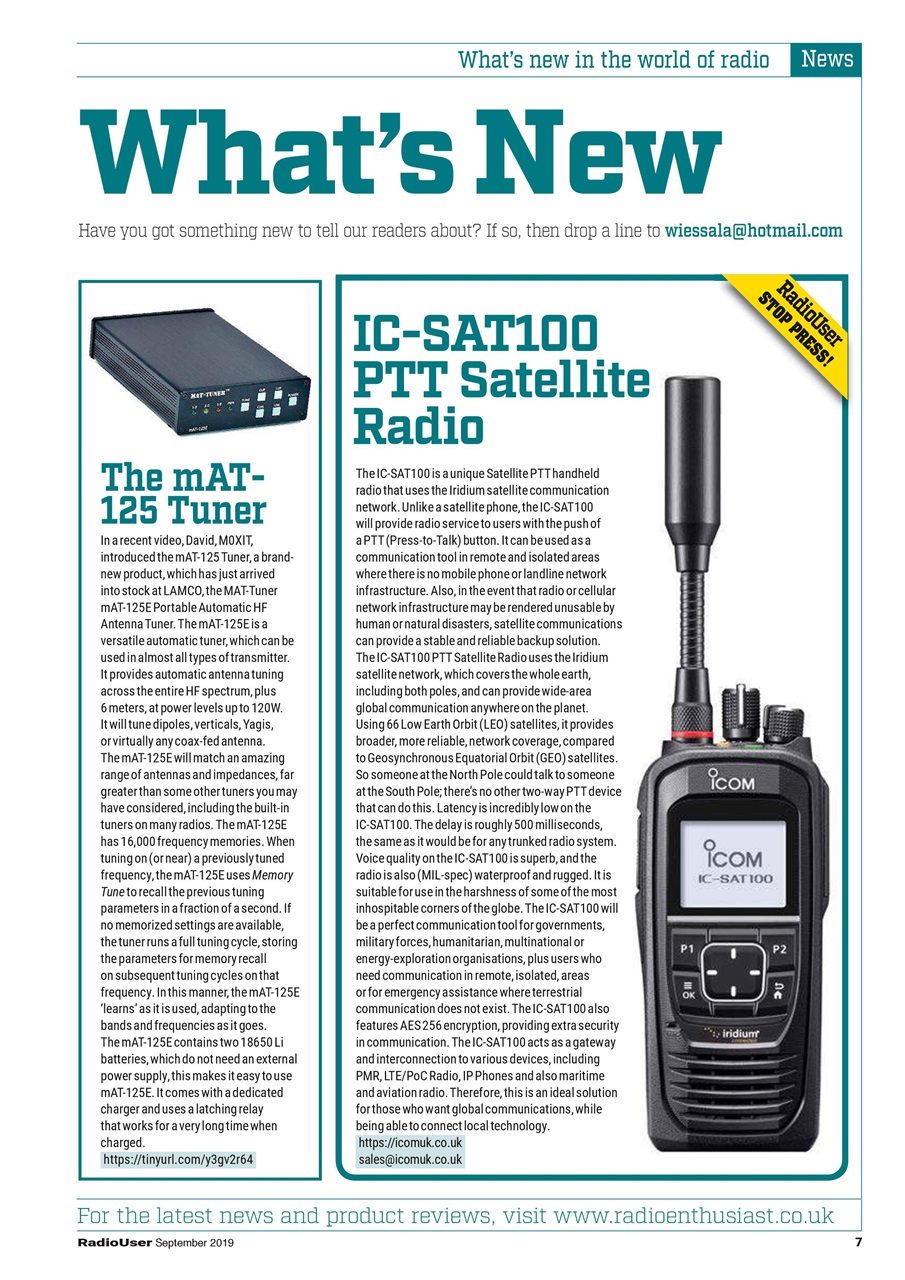 Radio User Preview Pages