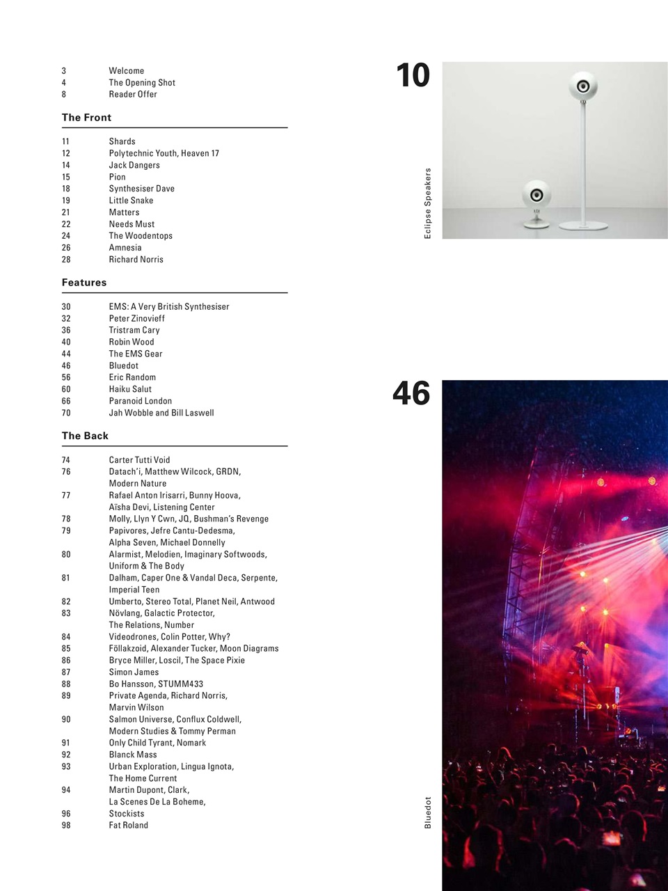 Electronic Sound Preview Pages
