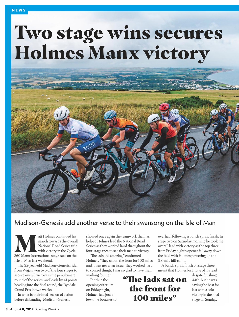 Cycling Weekly Preview Pages