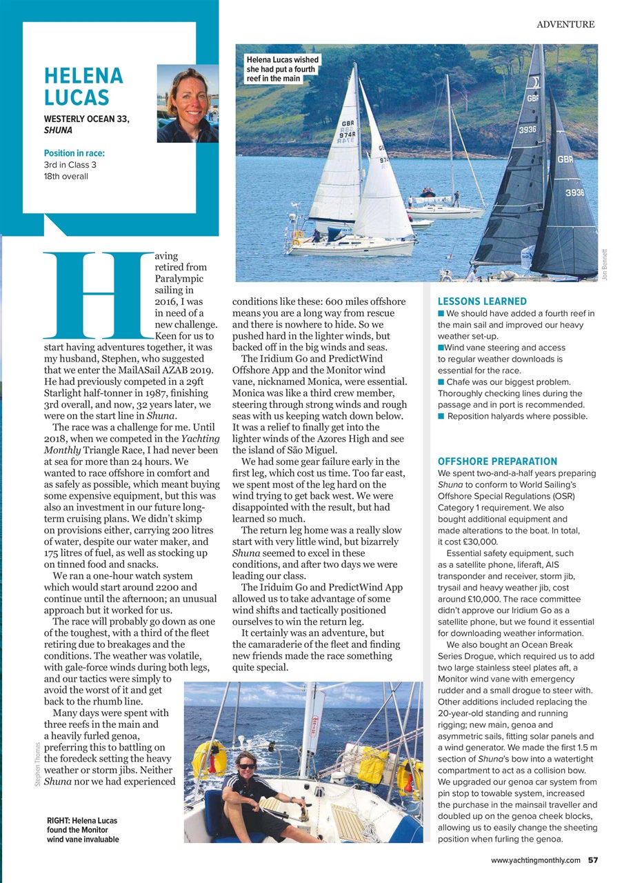 Yachting Monthly Preview Pages