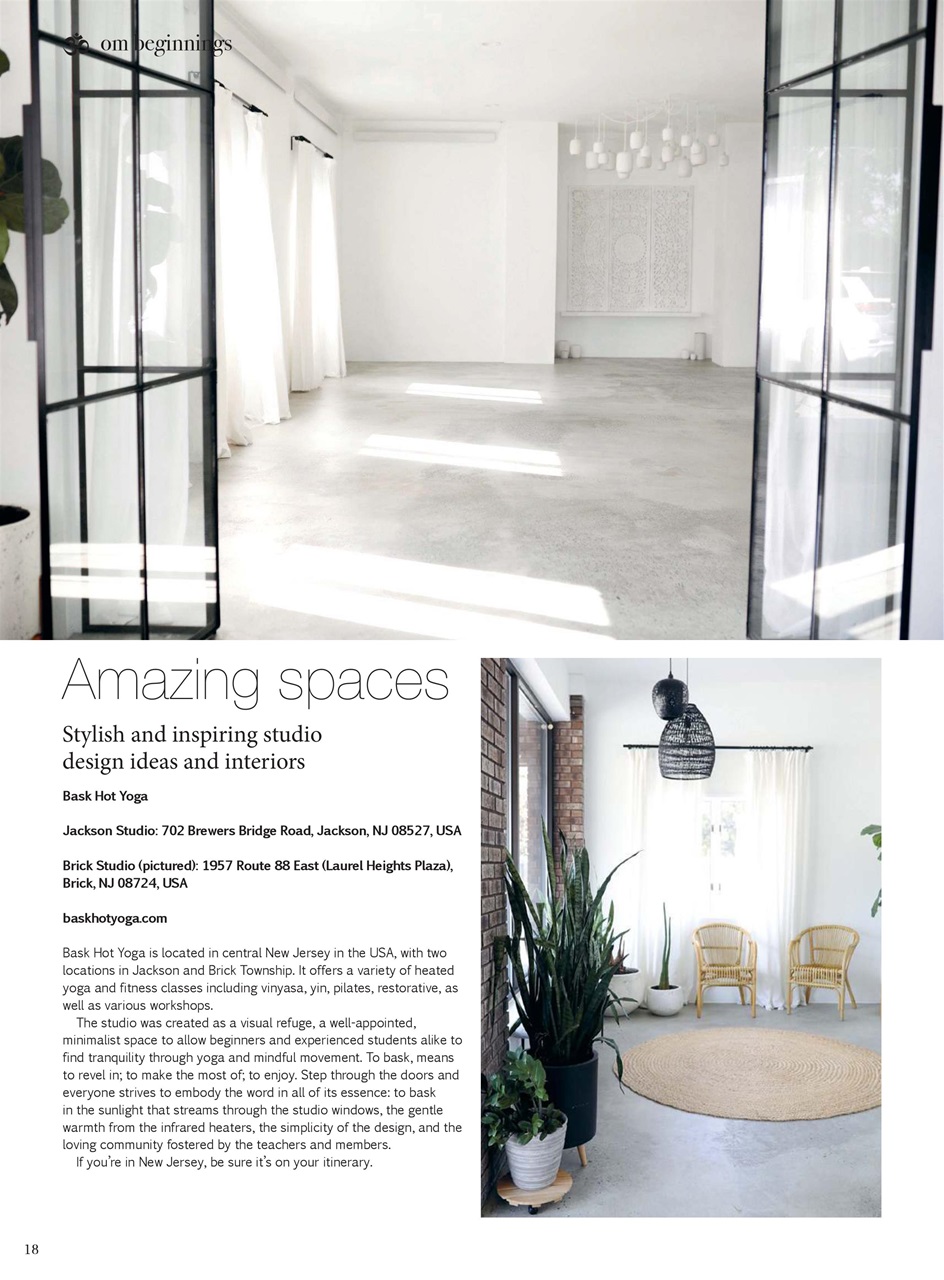 OM Yoga Magazine Preview Pages