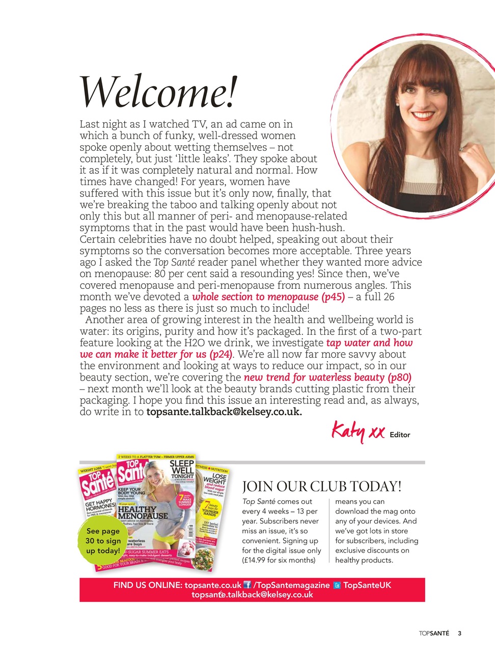 Top Sante Preview Pages