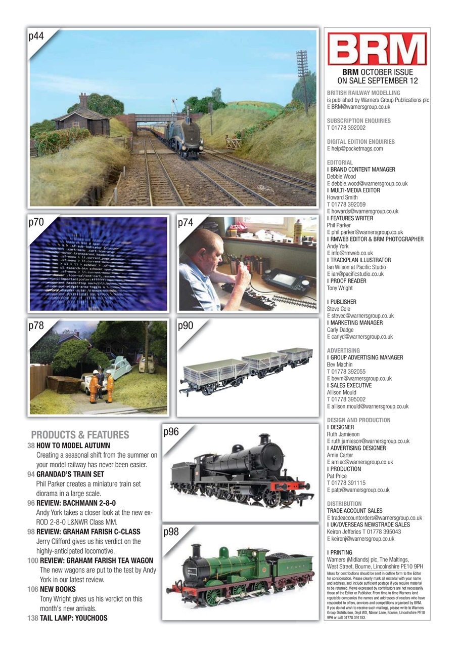 British Railway Modelling (BRM) Preview Pages