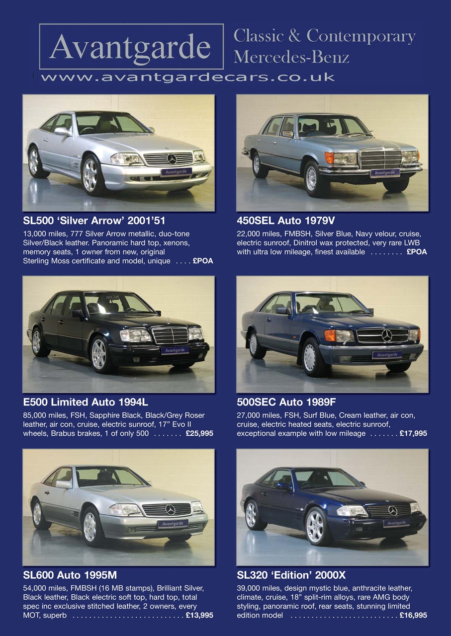 Mercedes Enthusiast Preview Pages