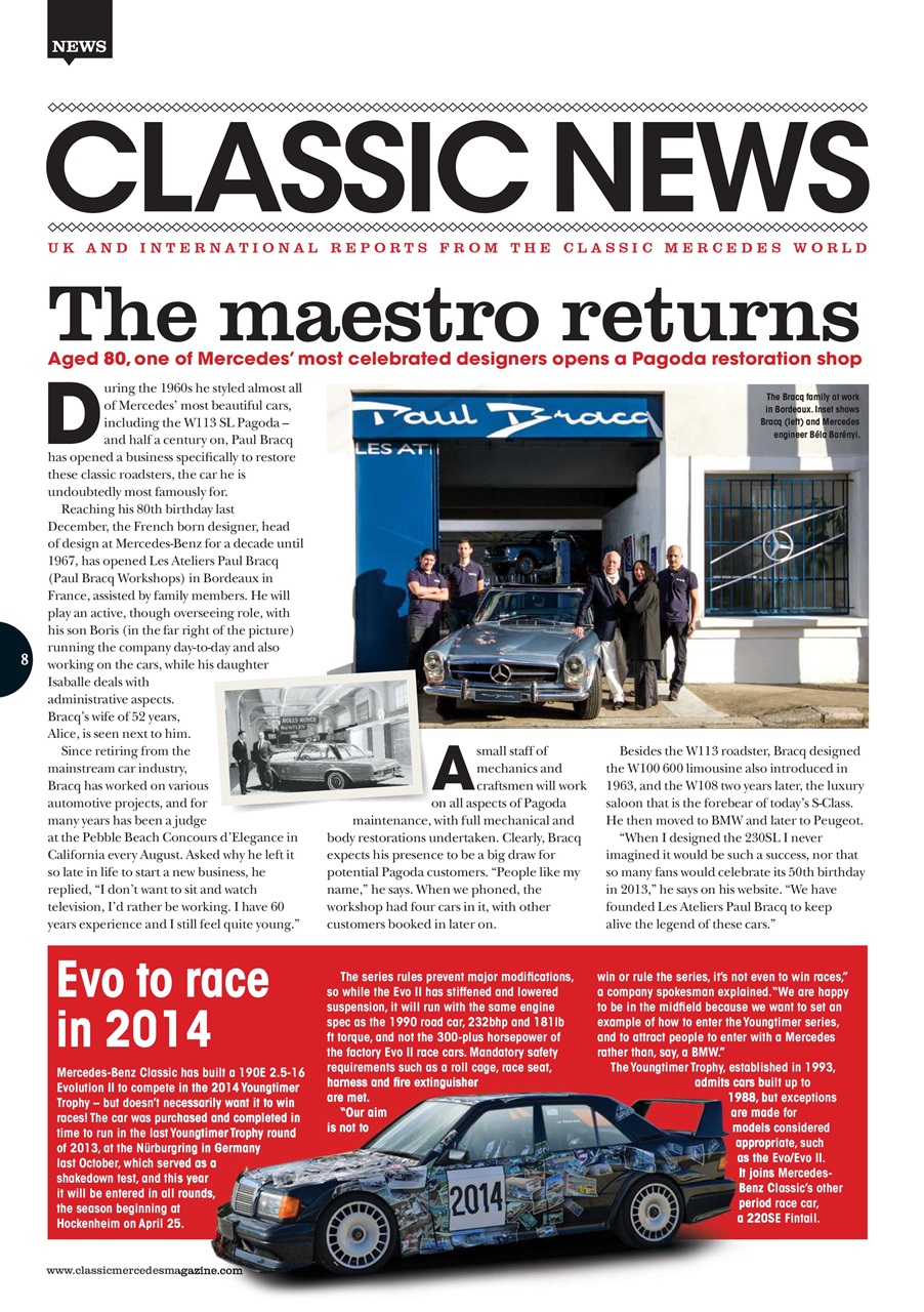 Mercedes Enthusiast Preview Pages