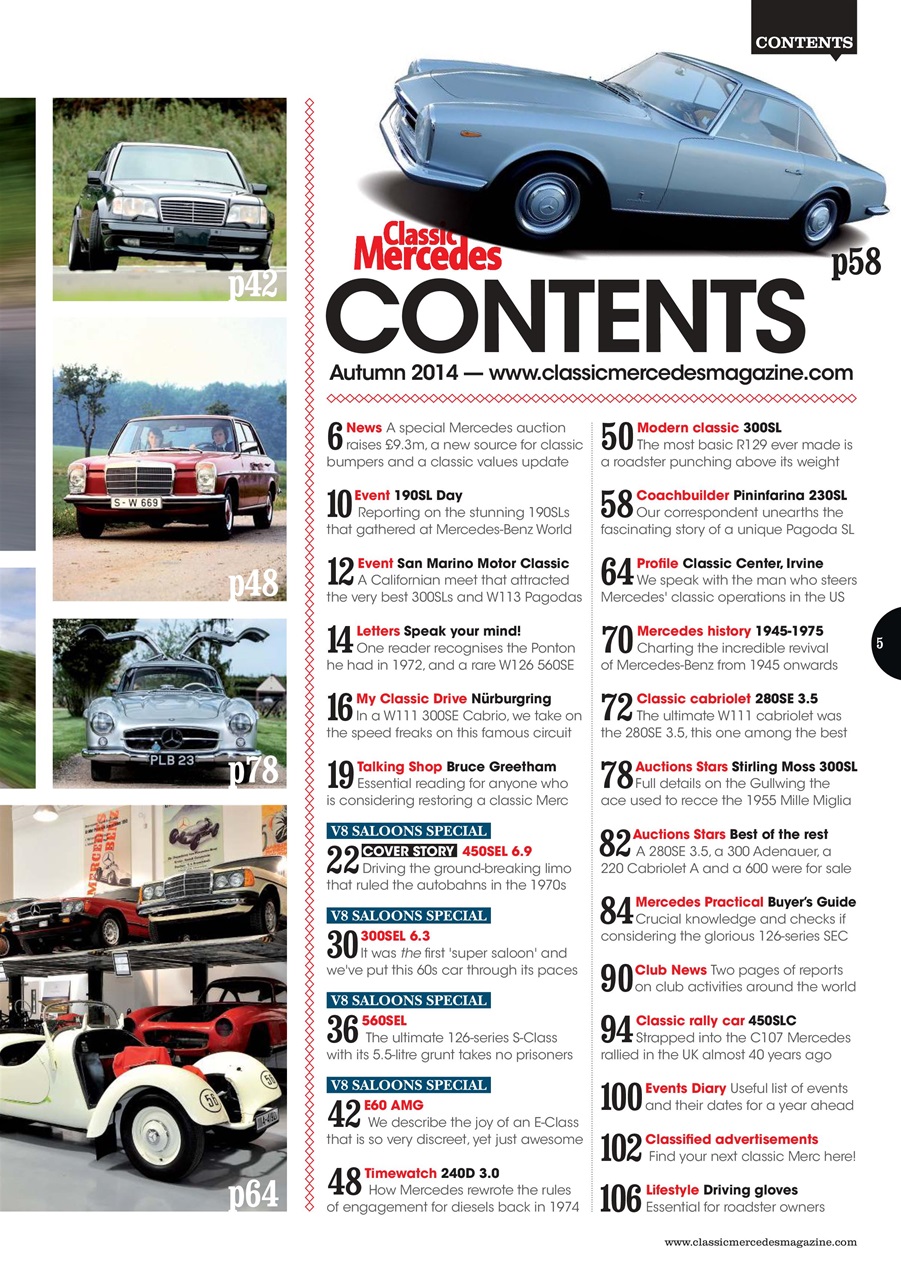 Mercedes Enthusiast Preview Pages