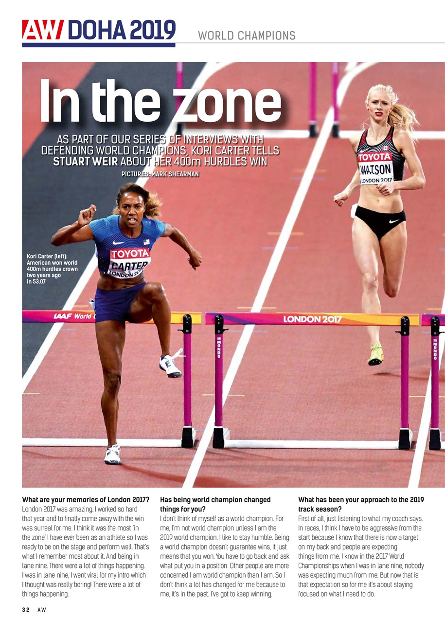 AW – Athletics Weekly Magazine Preview Pages