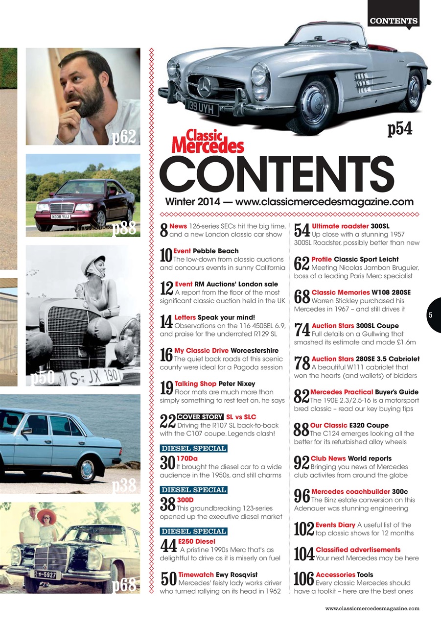 Mercedes Enthusiast Preview Pages