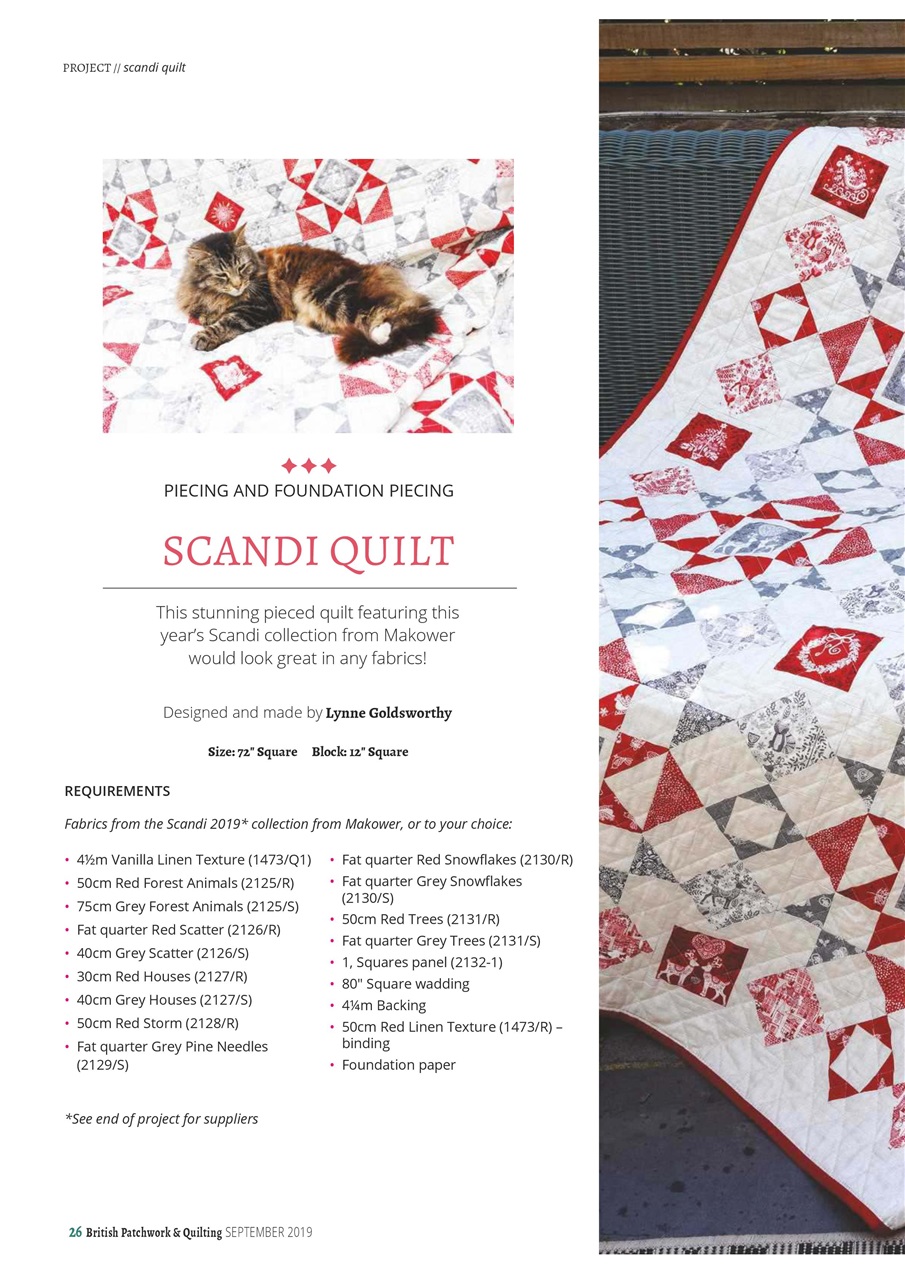 Patchwork and Quilting Preview Pages