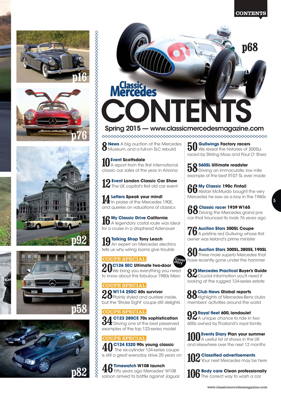 Mercedes Enthusiast Preview Pages