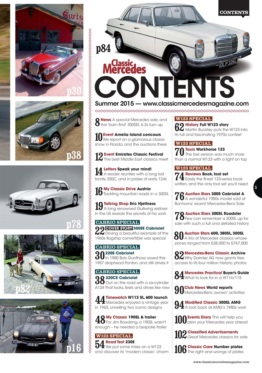 Mercedes Enthusiast Preview Pages